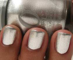 gold silver nail tutorial