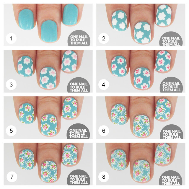 One Nail To Rule Them All: Then and Now: Cath Kidston + Tutorial