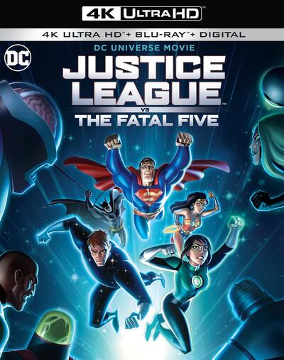 Justice League vs the Fatal Five (2019) 2160p HDR BDRip Dual Latino-Inglés [Subt. Esp] (Animación. Acción)