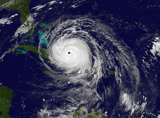 Hurricane Irma seen by NOAA's GOES East satellite