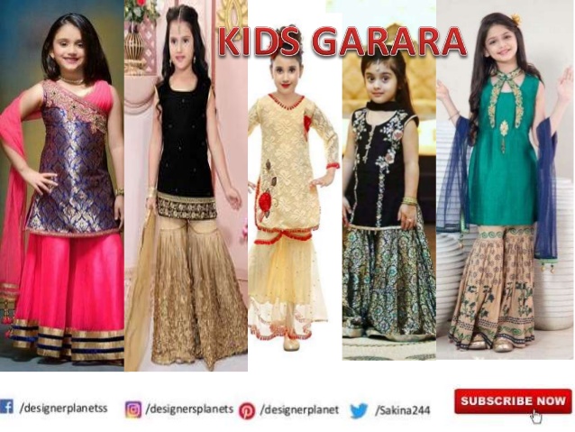 Kids Garara and Sharara designerplanet