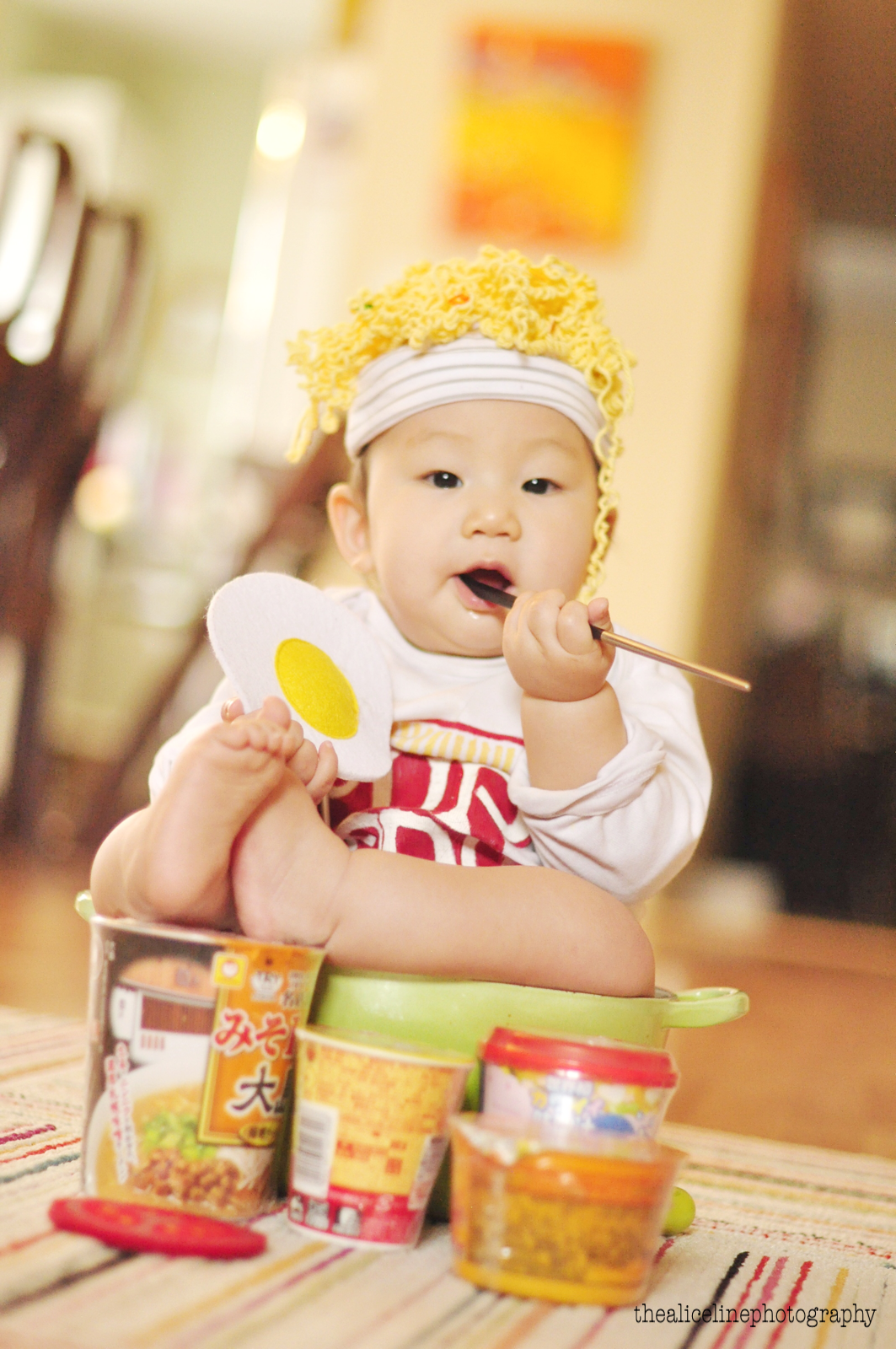 cup of noodles baby costume