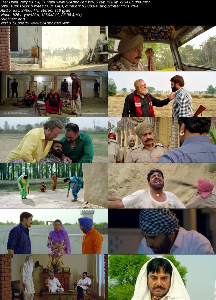 Dulla Vaily (2019) Punjabi 480p HDRip x264 350MB ESubs Download