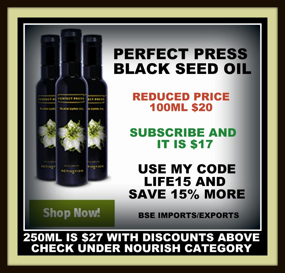 The Blessed Seed Nigella Sativa No Bake Energy Bars with Black Seeds