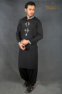 Light and Dark Grey Kurta For Men