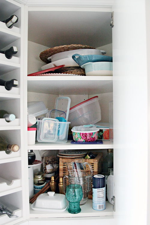 Organized Kitchen Corner Cabinet, Storage Ideas For Upper Corner Kitchen Cabinets