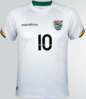 ボリビア代表 コパ・アメリカ2015 ユニフォーム-アウェイ
