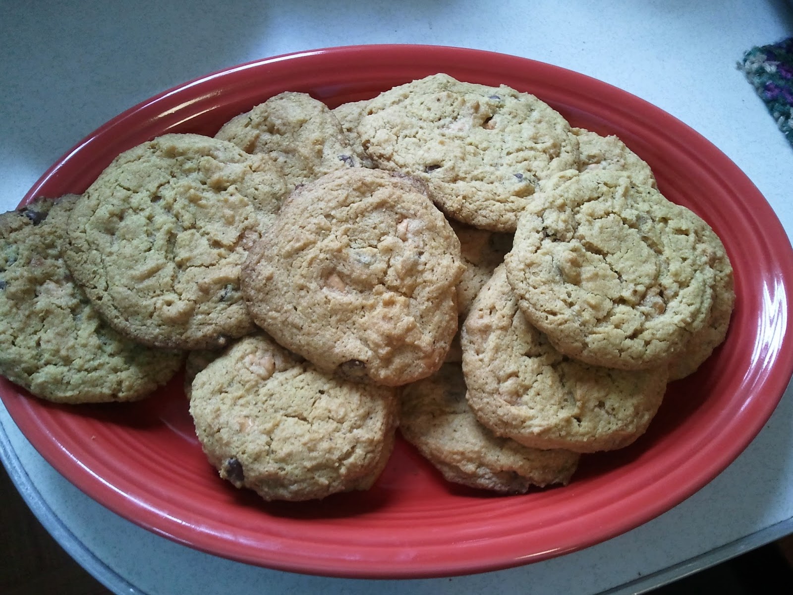 Maggie Pie's Kitchen Pumpkin Chocolate & Butterscotch Chip Cookies