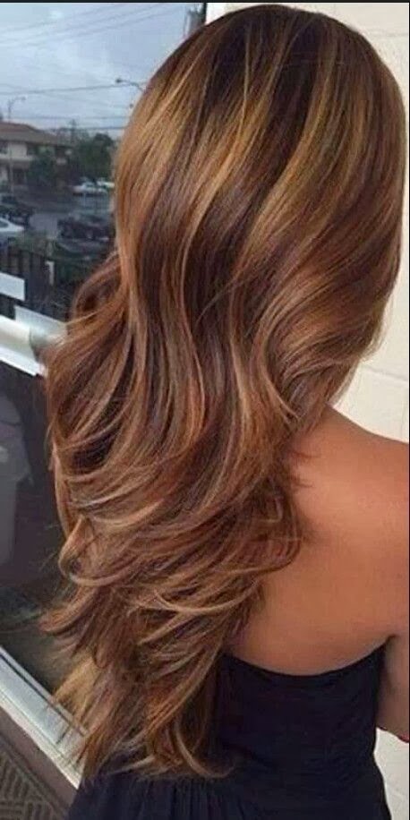 Dark Brown Hair Color With Burgundy Highlights Hair Color