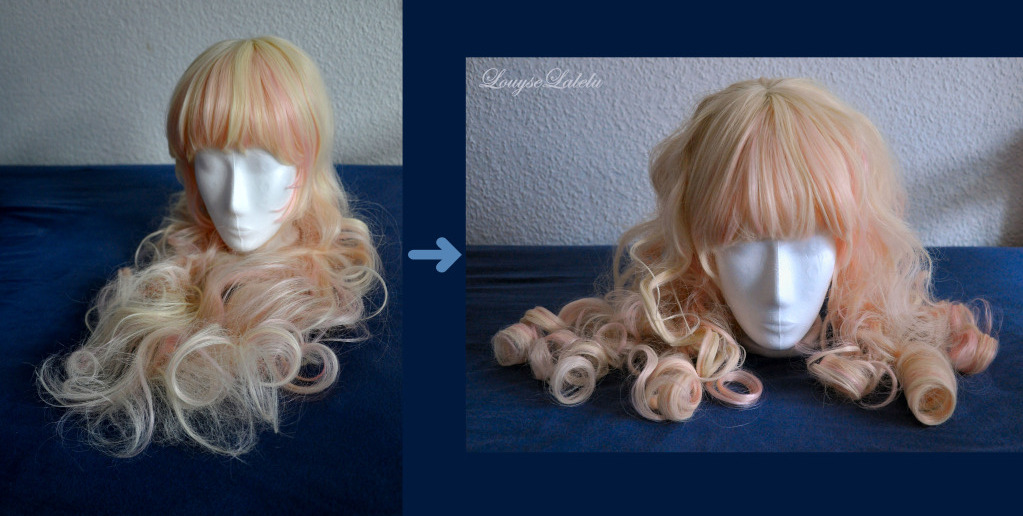 Lalelus Dream How To Curl A Synthetic Wig 