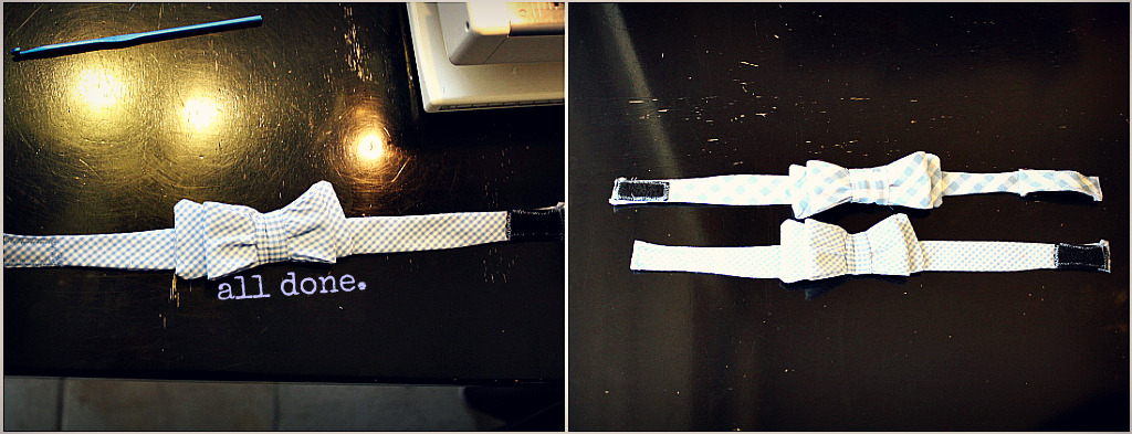Freshly Completed: Sewing up your Bow Tie