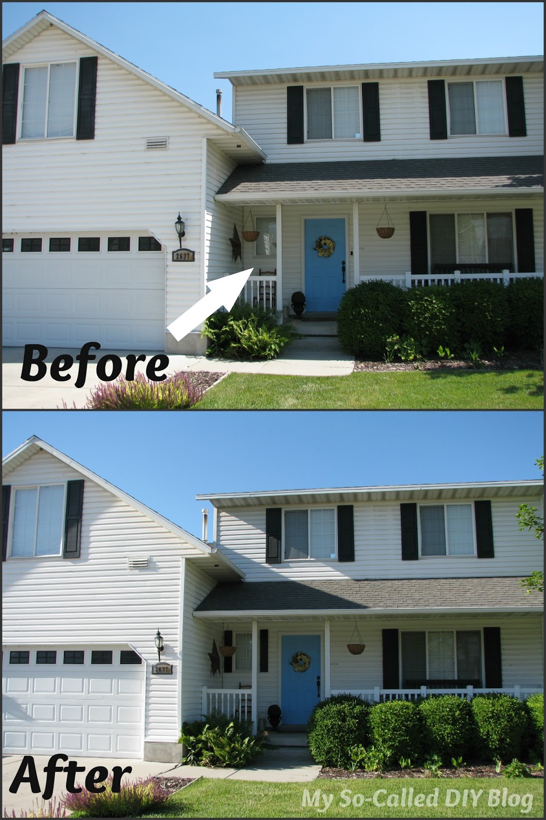 My So-Called DIY Blog: DIY Shutters on Vinyl Siding