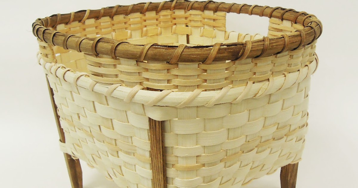 Baskets and more...... Footed Yarn Basket