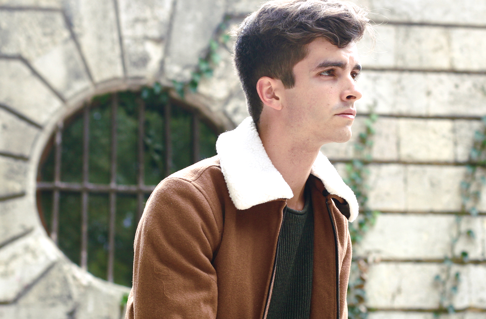 BLOG-MODE-HOMME_River-Island_Blouson-hiver-manteau_Aviaton-col-mouton_tendance-mode-preppy-dandy - 2