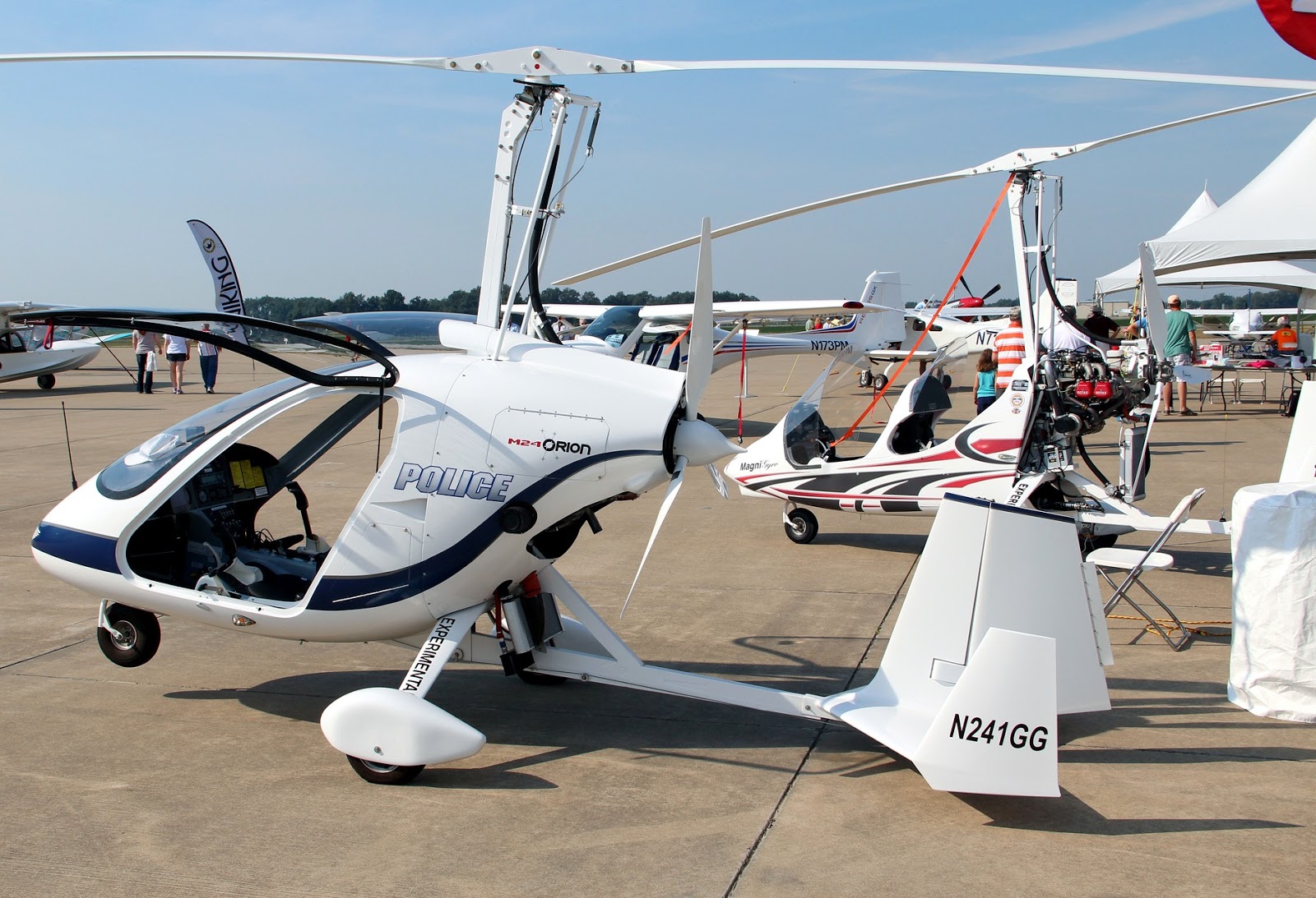 The Aero Experience Variety of Light Sport Aircraft Displayed at Plane