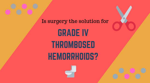 Thrombosed hemorrhoids 
