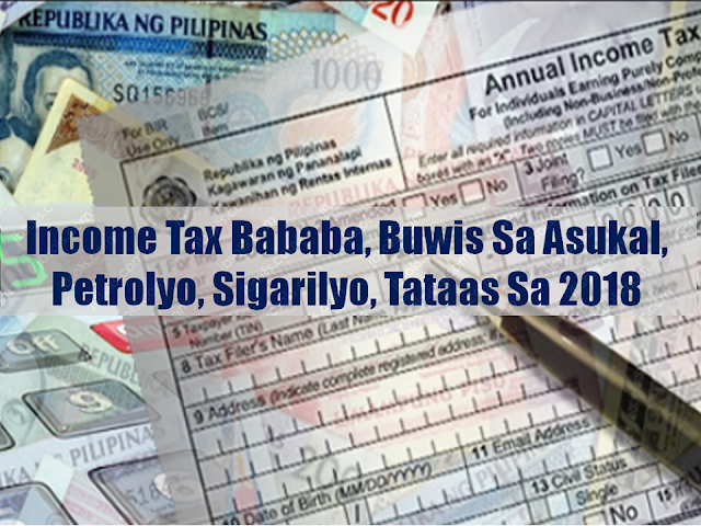 The House of Representatives ratified the bill that will lower the personal income tax while taxes on sweetened beverages, petroleum products, cars and tobacco will be higher. The new tax package is expected to generate ₱134 billion to fund the administration's infrastructure projects, while reducing income tax for the 6.8 million individual income taxpayers has been approved after several meetings of the bicameral  conference committee. The Congress finally approved the consolidated version of the Tax Reform for Acceleration and Inclusion (TRAIN) bill.  Those earning ₱250,000 annually or around ₱22,000 per month will be exempted from paying taxes, including self-employed individuals. The bill also exempts 13th month pay and bonuses amounting to ₱90,000 from taxation.  The new scheme will also lower income tax rates for those earning ₱2 million and below.  Self-employed individuals and professionals may also opt to pay eight percent of their annual income tax, instead of scheduling tax returns every quarter.  President Rodrigo Duterte called the tax reform package as one of the urgent bills to pass in Congress. The President should receive the consolidated version of the bill for veto or approval before it takes effect. Higher petroleum taxes  The bill also provided for varied tax increases in petroleum products, while keeping to a minimum the increase in liquefied petroleum gas (LPG), diesel, and gasoline.  According to the Finance Department, the two million richest Filipino families consume 50 percent of oil products in the country.  The bicameral conference committee spread the ₱3 rate increase for LPG over three years—a peso per year increase from 2018 to 2020.  The proposed increase in diesel and bunker fuel—mostly used for public transportation—will be collected in 3 tranches: ₱2.50 next year, ₱4.50 in 2019 and ₱6 in 2020.  Sponsored Links  More environment-friendly tax scheme?  The consolidated TRAIN bill also provided for a four-tier tax scheme, to accommodate the around 80 percent of Filipino households who do not own cars.  Electric vehicles shall be exempt while hybrid cars will be taxed at half the rates, to encourage greener and cleaner transportation. Pick-up trucks will be exempt as well, as the bill notes they are commonly used by businessmen and entrepreneurs for commercial and agricultural purposes.  Cars priced up to ₱1 million will be charged 10 percent tax. Those worth more than ₱1 million will taxed at a 20 percent rate, while cars priced up above ₱4 million will be taxed 50 percent.  The bill will also increase coal excise tax from ₱10 per metric ton to ₱150 per metric ton in a span of three years. The increase will be in increments of ₱50, starting from ₱50 in 2018.  The excise tax rates for all non-metallic minerals and quarry resources, and all metallic minerals were also raised from the current two percent to four percent. Sugar, tobacco, and cosmetic taxes  The consolidated TRAIN bill imposed a tax of ₱6 per liter for beverages using caloric and non-caloric sweeteners, and ₱12 per liter for beverages using high fructose corn syrup.  All milk and coffee products are exempted from sugar tax, as well as natural fruit and vegetable juices and meal replacements. Medically-indicated beverages would not be taxed as well.  Meanwhile, tobacco excise taxes will be raised in phases at ₱2.50 per annum—starting at ₱32.50 next year.  Cosmetic surgeries and enhancements for aesthetic reasons will also be imposed a five percent excise tax, which was down from the proposed 20 percent. VAT exemptions  The TRAIN bill, however, exempts small businesses with total annual sales of ₱3 million and below from VAT. This, as small and micro businesses represent 98 percent of all registered businesses in the country.  VAT exemptions for raw food or agricultural products, health and education, as well as of senior citizens, Persons with Disability (PWDs), business process outsourcing (BPOs), and cooperatives will be retained.  The sale of prescription drugs and medicines prescribed for diabetes, high cholesterol, and hypertension will be VAT-free starting 2019.  Source: CNN     Advertisement  Read More:                 ©2017 THOUGHTSKOTO  www.jbsolis.com   SEARCH JBSOLIS, TYPE KEYWORDS and TITLE OF ARTICLE at the box below