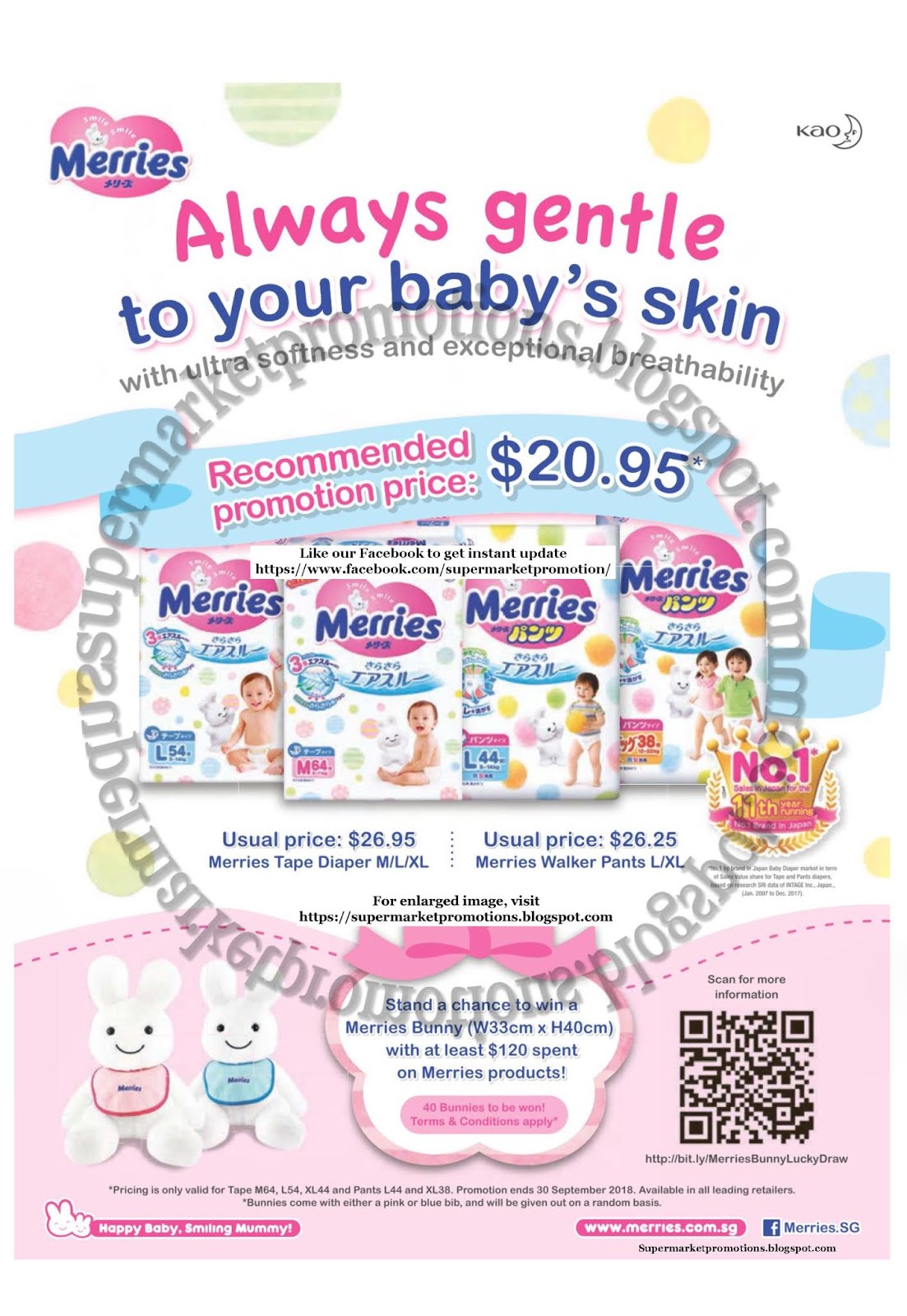 Merries Diapers Promotion 06 30 September 2018 Supermarket Promotions