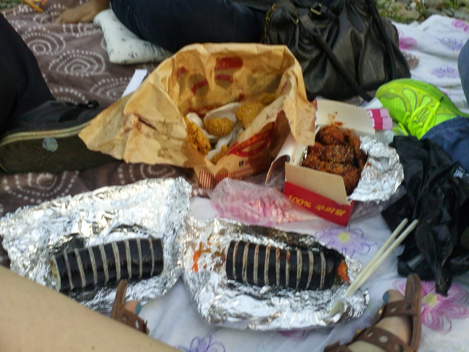 The Chronicles of Betsy Life in Ulsan, South Korea Camping...Korean Style