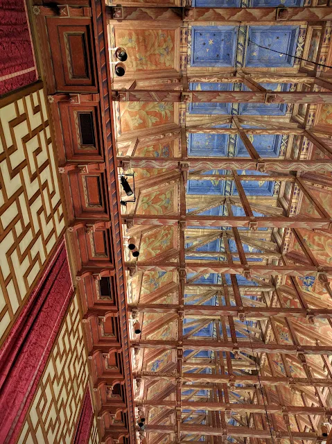 The ceiling of the Stockholm City Council Chamber