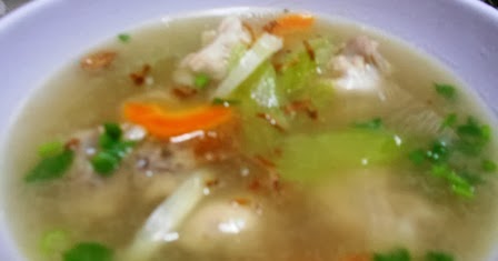Resepi sup kaki ayam ala thai