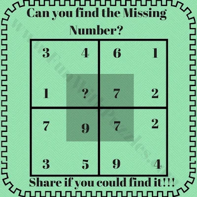 Number Puzzles: Easy Math Square Number Puzzle for Middle School Students