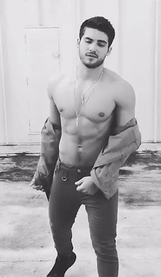 Cody Christian shirtless GIFs.