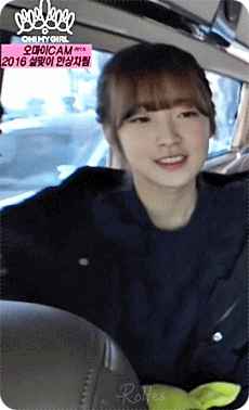 오마이걸 2016년 설맞이 한상차림 아린이 움짤.gif | 인스티즈