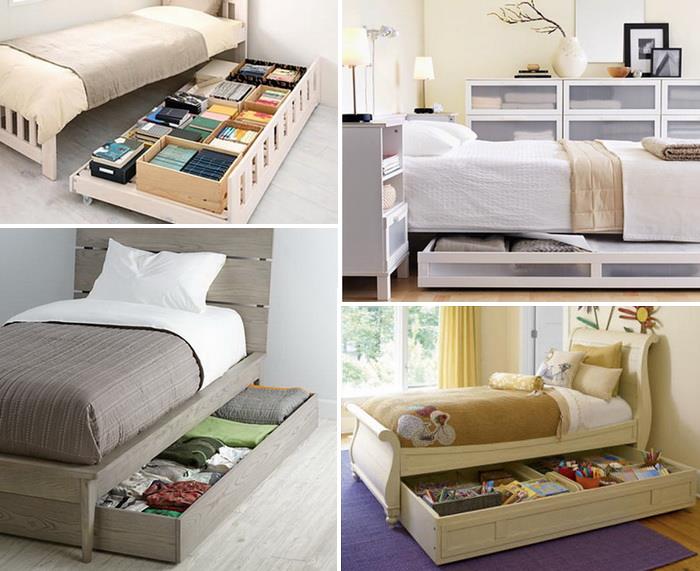 Under Bed Storage Boxes Or Drawers With Wheels