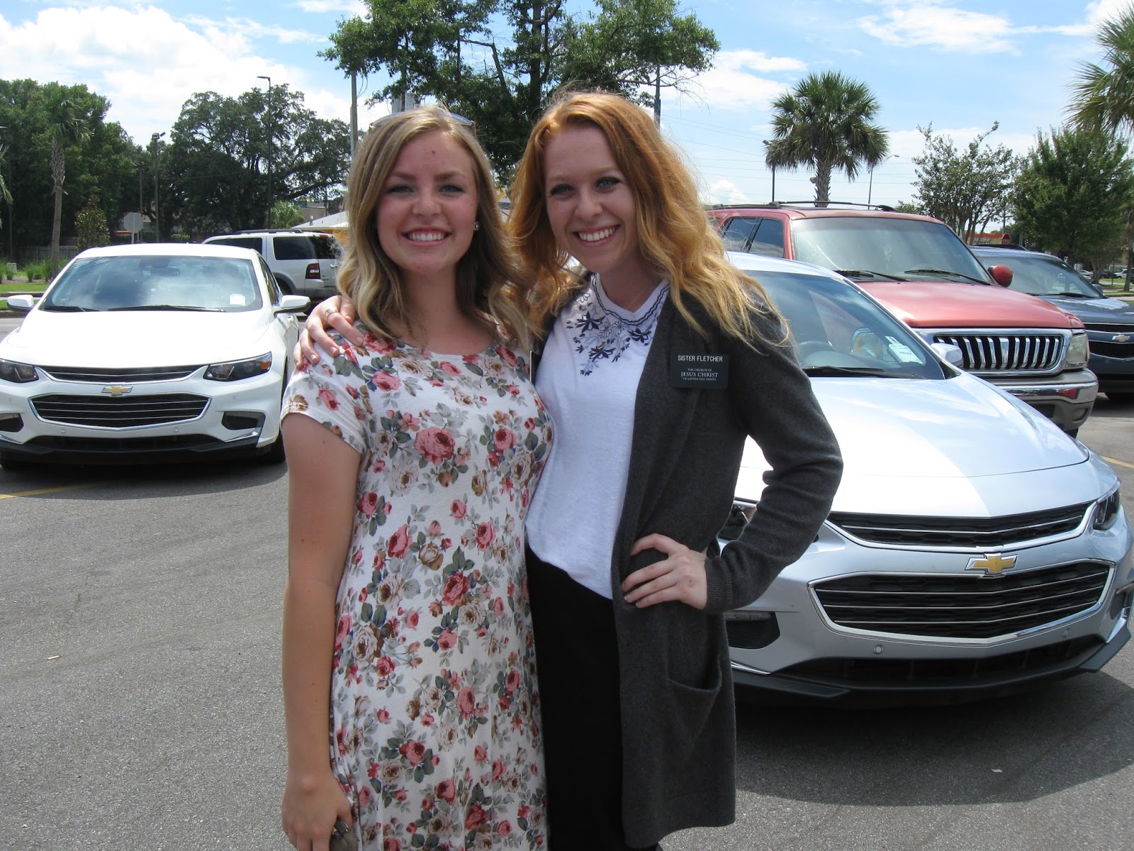 Sister Fletcher in the Florida, Tallahassee Mission August 2017