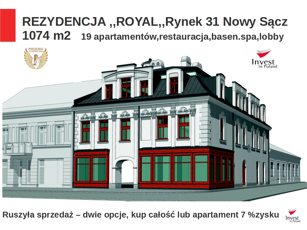 Apartamenty Nowy Sącz - Royal apartamenty, ciekawa inwestycja
