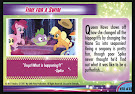 My Little Pony Time for a Swim MLP the Movie Trading Card