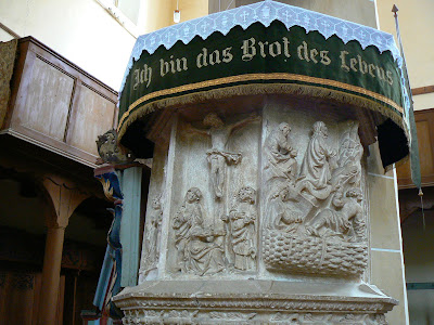Imagini Romania: biserica fortificata de la Biertan, interior