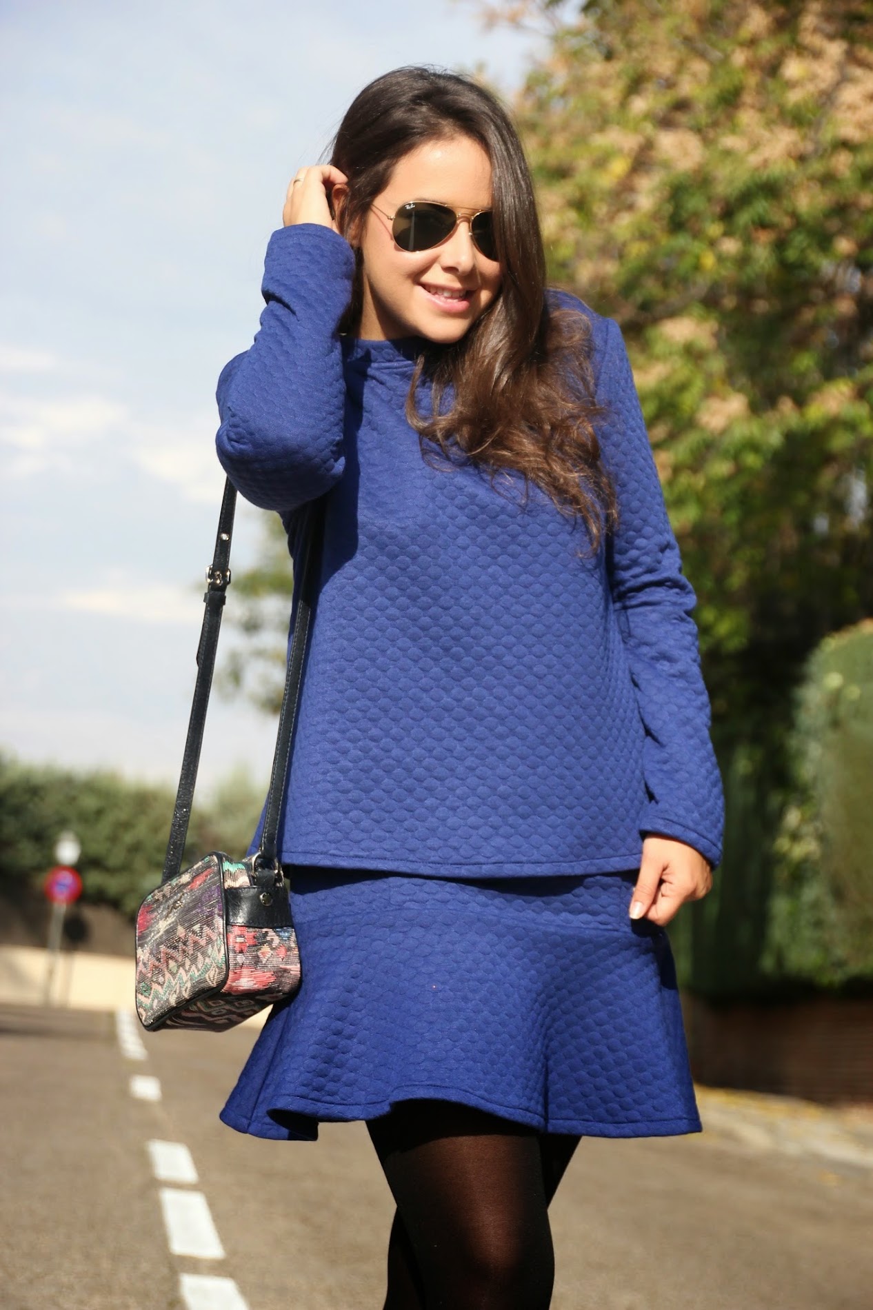 DIY Costura: Cómo hacer falda de punto con volante (patrón gratis)