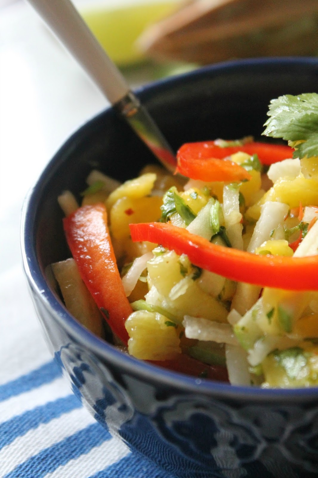 Coming Clean PineappleJicama Salad + a "Health Challenge" The
