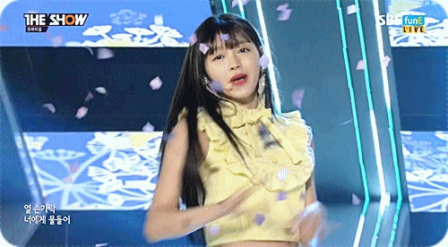 오마이걸 더 쇼 무대.gif | 인스티즈