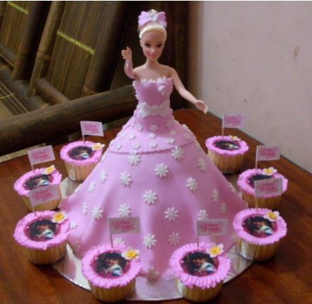 Tiga Belas Gambar Ulang Tahun Barbie yang Cantik | Kumpulan Gambar Kue
