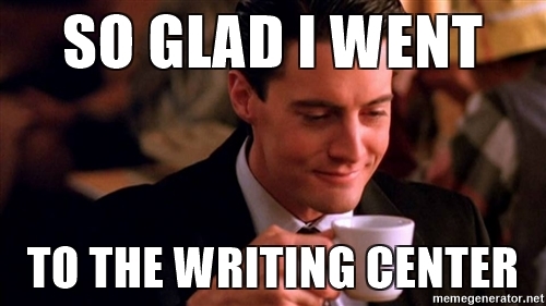 Langsdale Library: Trust The Process - 500x281 - jpeg Writing Is Hard Meme