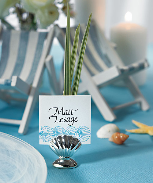 These itmes from Weddingstar are just perfect for a beach theme wedding at