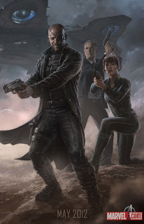 Ilustraciones de Thor y Agentes de S.H.I.E.L.D. 1