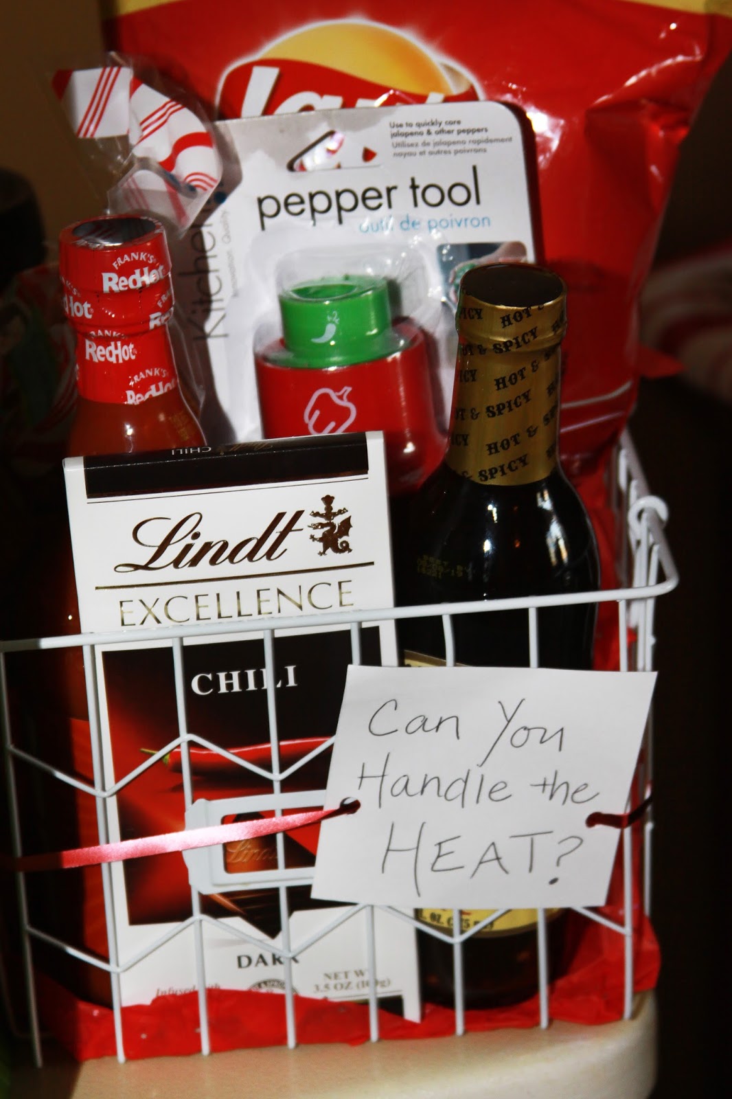 For the Love of Food Can You Handle The Heat?! Spicy DIY Gift Basket