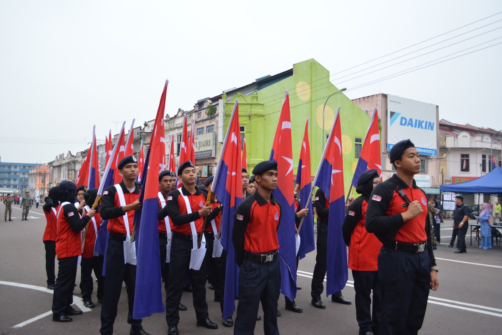 *KOMANDER UiTM JOHOR* Raptai Sambutan Hari Kemerdekaan tahun 2015