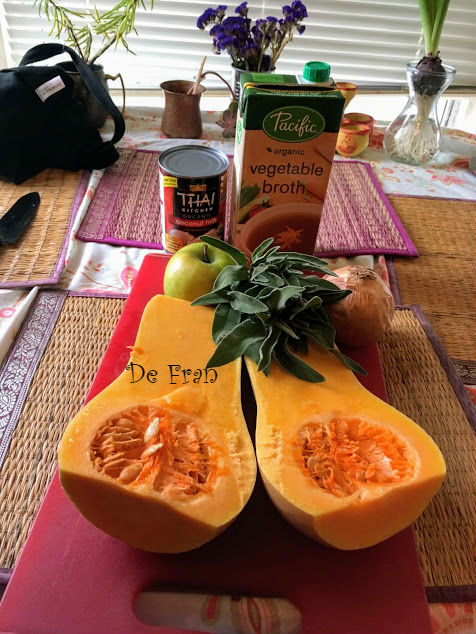 Crema de Calabaza y Salvia