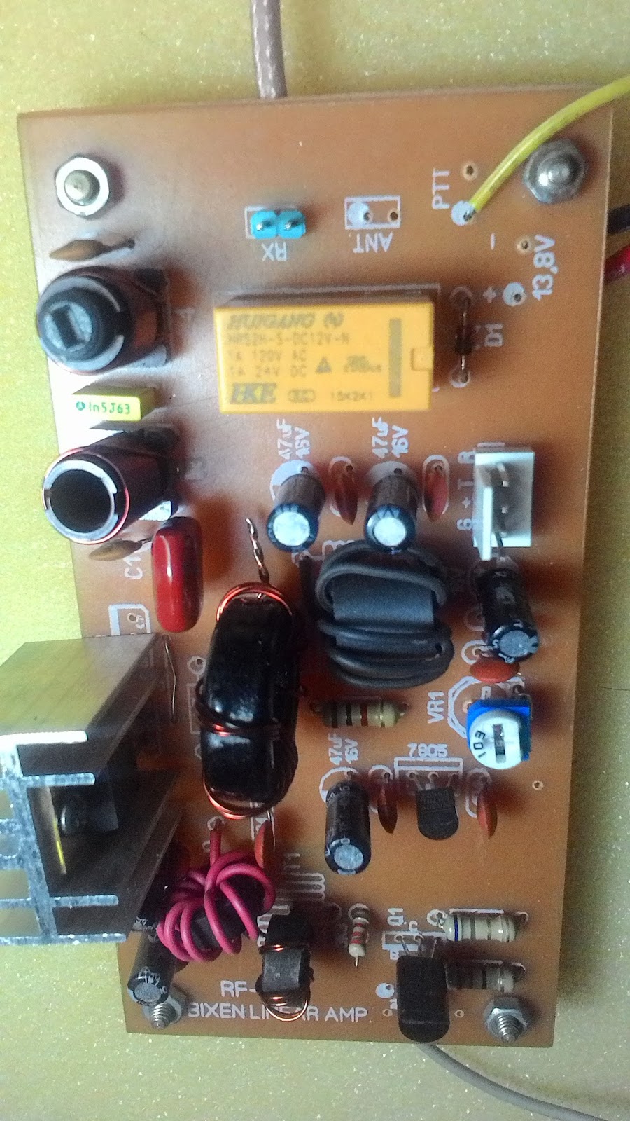 MERAKIT LINEAR AMPLIFIER SINGLE ENDED UNTUK BITX DAN BIXEN