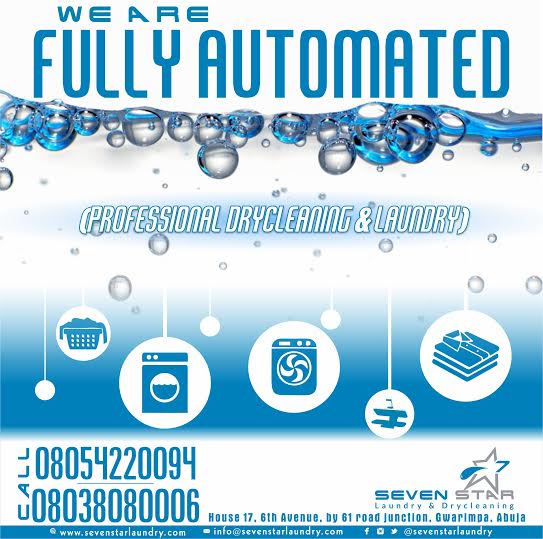 Introducing Seven Star Laundry & Dry Cleaning Abuja