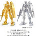 Art of Gundam to Sell Robot Damashii GOLD and SILVER EDITION