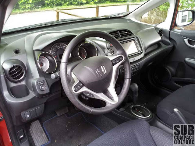 2012 Honda Fit Sport with Navi interior