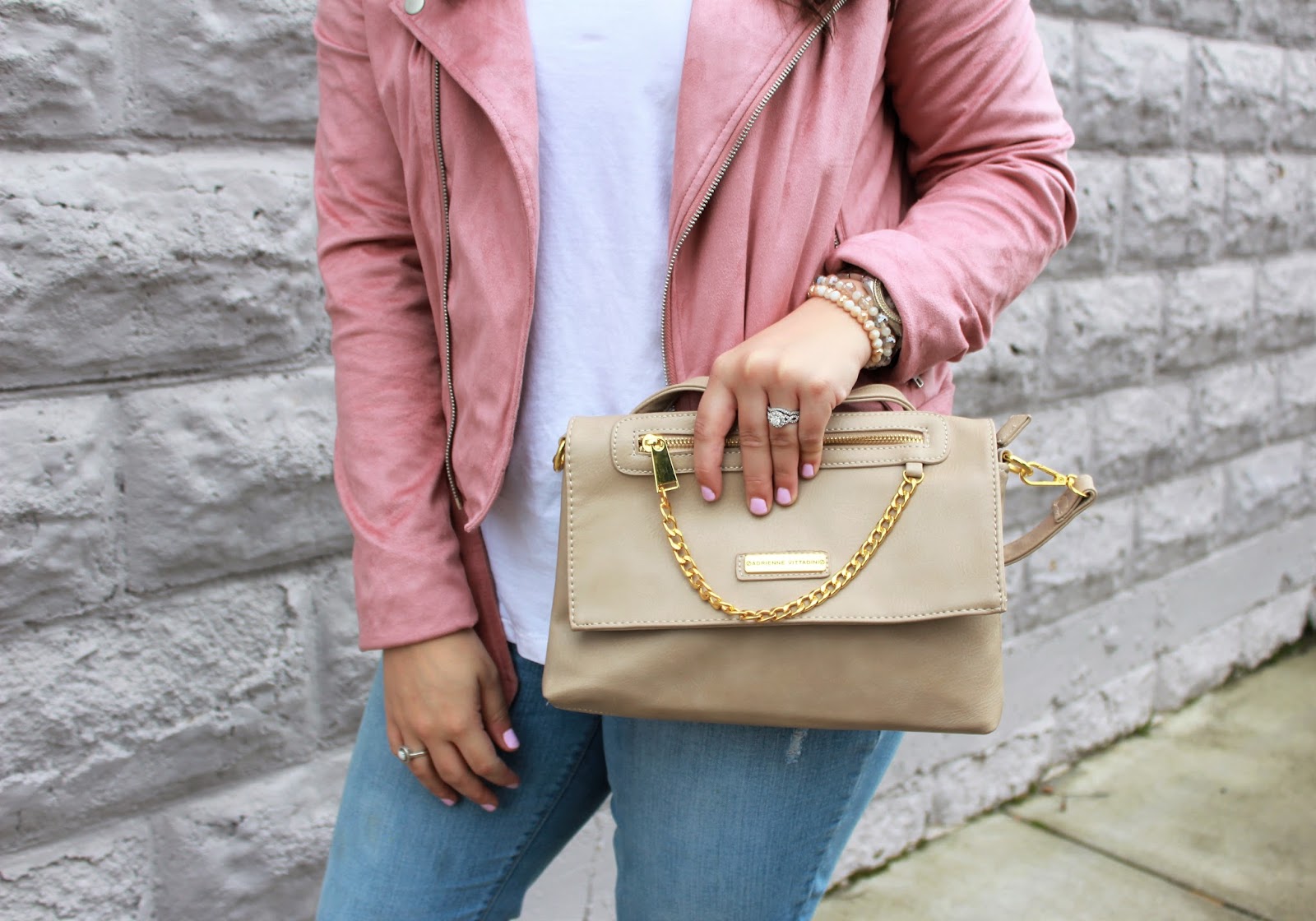 Piper Ellice : Pink Spring {Faux} Suede