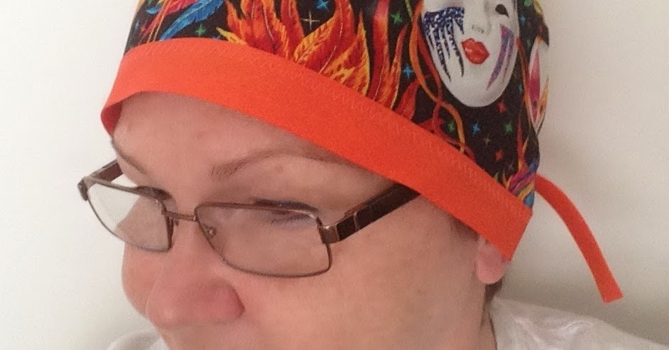mardi gras scrub cap mardi gras scrub cap