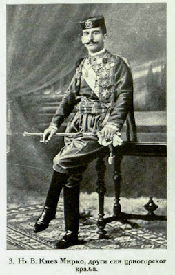 H. H. Prince Mirko, second son of the King of Montenegro